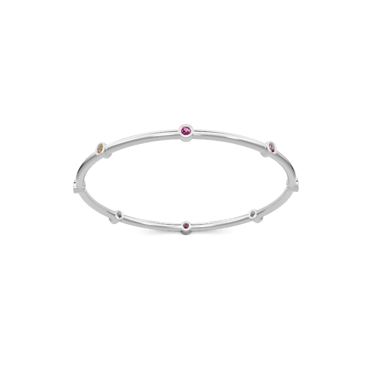 Multi Gemstone Bangle