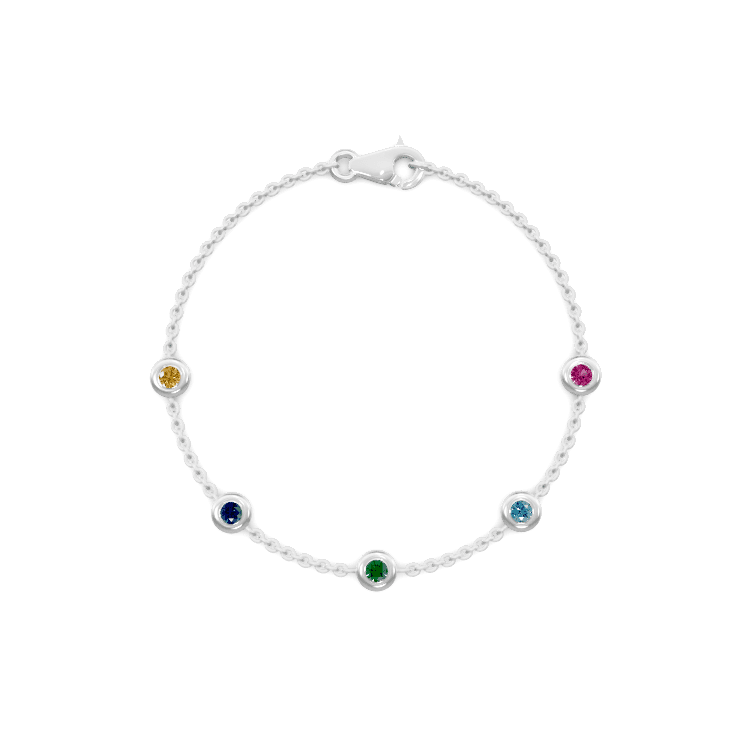 Multi Gemstone Bracelet