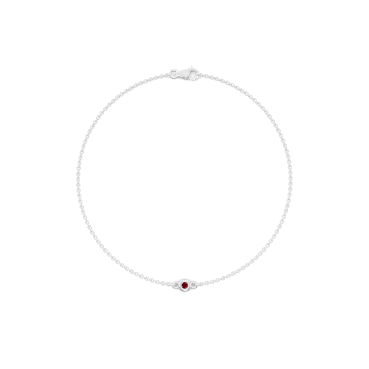 Gemstone Chain Bracelet