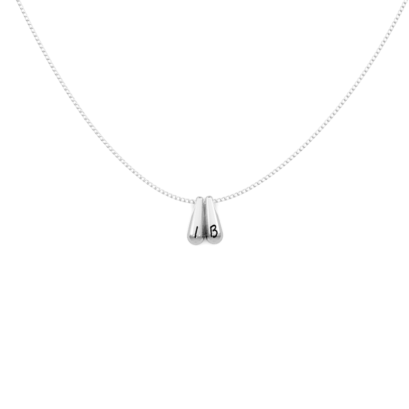 Personalized Drop Pendant